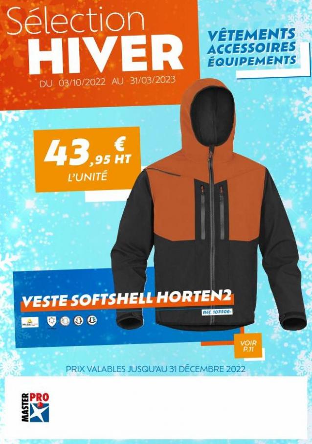 Selection hiver 2022. Master Pro (2023-03-31-2023-03-31)