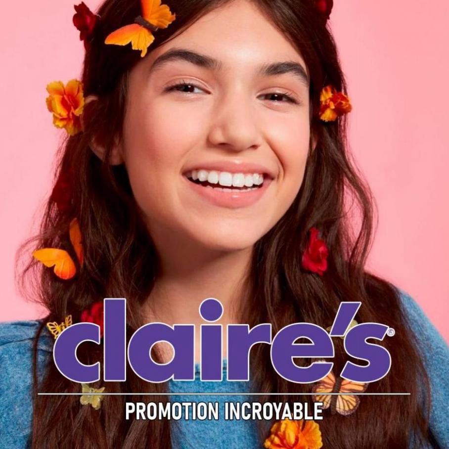 Promotion incroyable. Claire's (2022-11-08-2022-11-08)