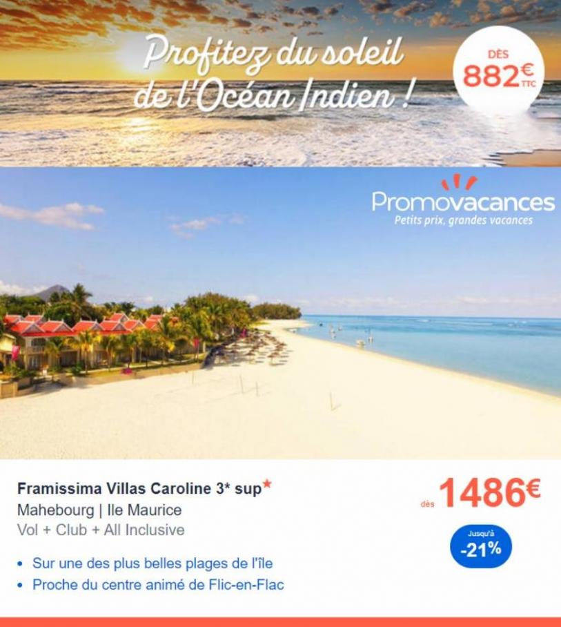 Promotions. Promovacances (2022-10-13-2022-10-13)