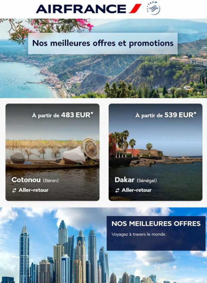 Offres spéciales!. Air France (2022-10-21-2022-10-21)