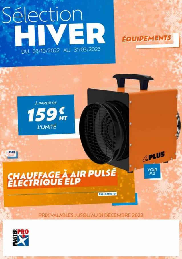 Selection hiver 2022 equipements. Master Pro (2023-03-31-2023-03-31)