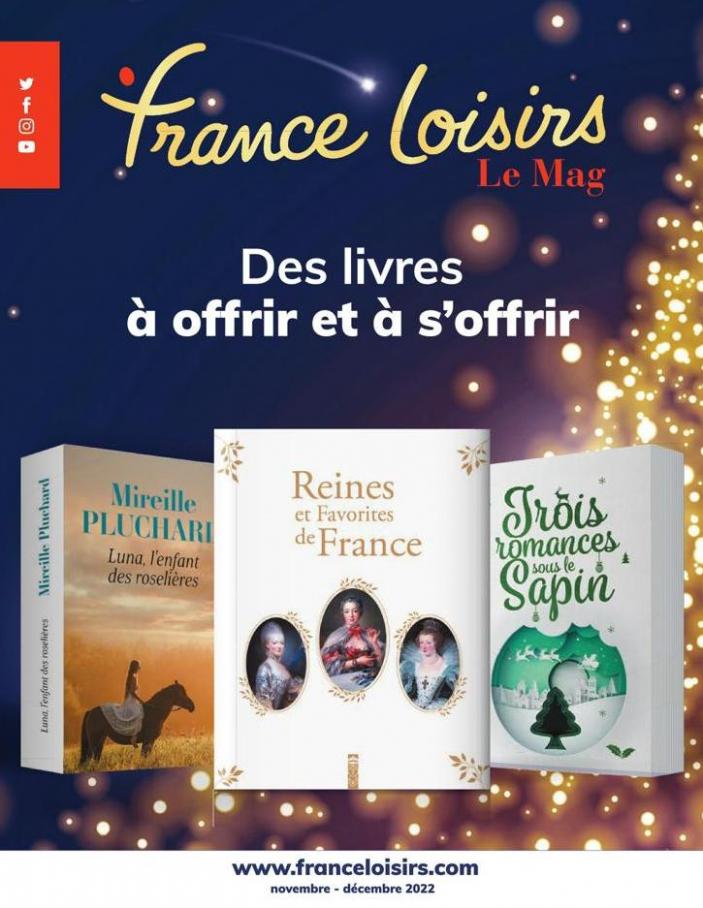 Catalogue France Loisirs Vacances. France Loisirs Vacances (2022-12-31-2022-12-31)