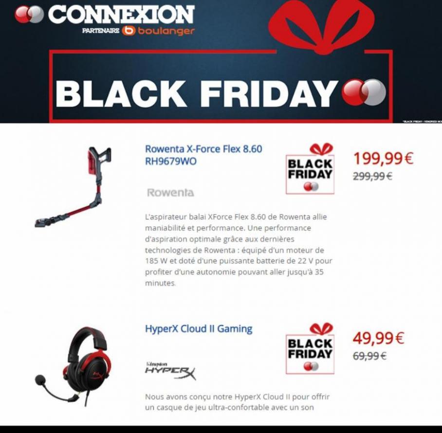 Black Friday promos. Connexion (2022-11-25-2022-11-25)