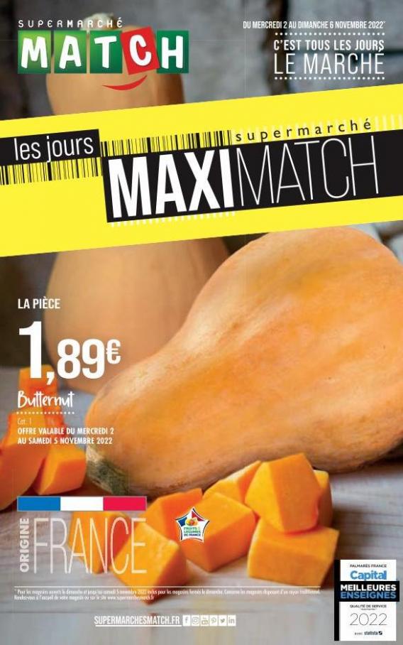 Les jours Maximatch. Match (2022-11-06-2022-11-06)