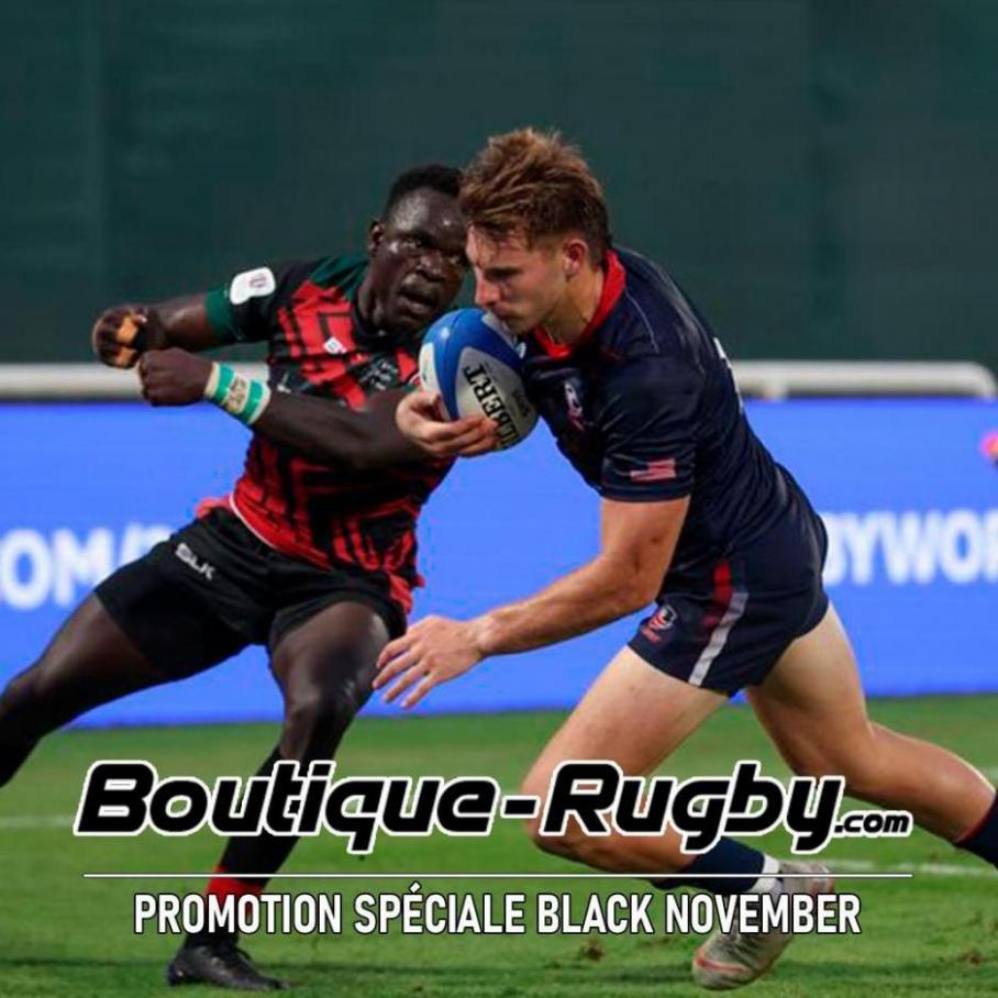 Promotion spéciale Black November. Boutique Rugby (2022-11-25-2022-11-25)