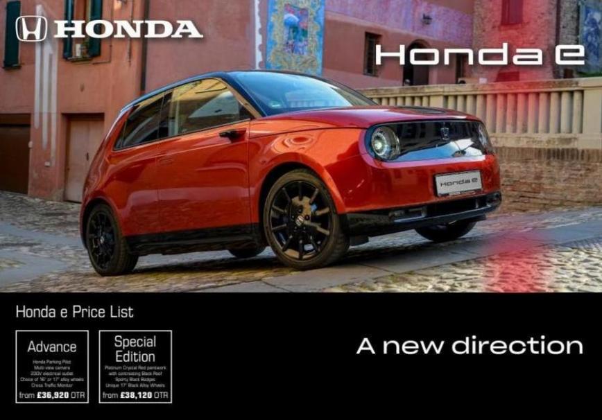 Honda-e. Honda (2023-06-30-2023-06-30)