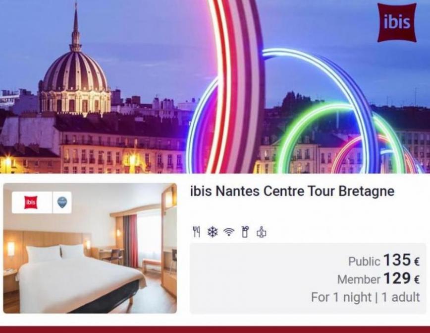 Nantes Hotels. Ibis (2023-01-14-2023-01-14)