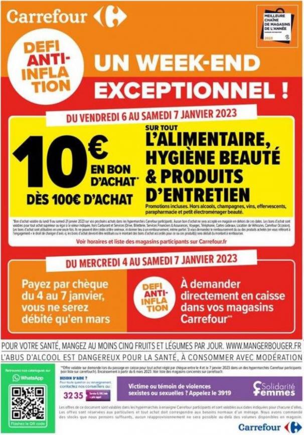 Catalogue Carrefour. Carrefour (2023-01-07-2023-01-07)