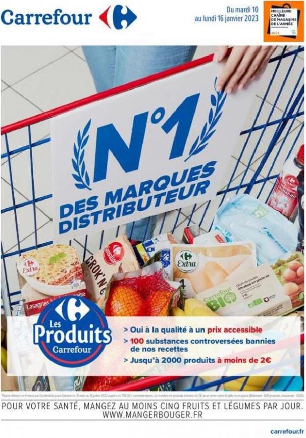 Les Produits Carrefour. Carrefour (2023-01-16-2023-01-16)