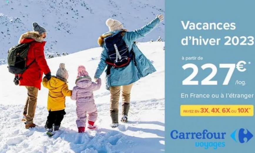Carrefour  Offres. Carrefour Voyages (2023-01-29-2023-01-29)