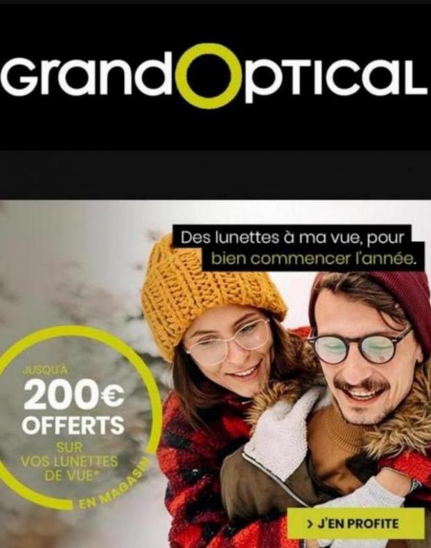 Offres spéciales!. Grand Optical (2023-01-25-2023-01-25)