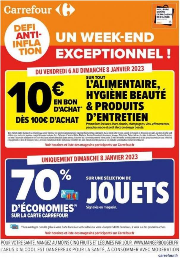 Catalogue Carrefour. Carrefour (2023-01-08-2023-01-08)