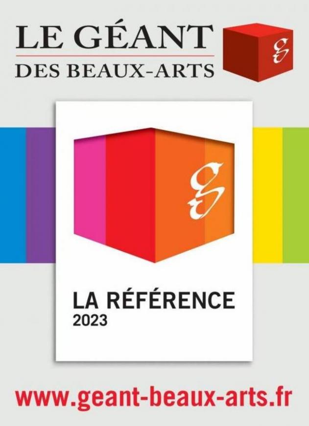 Catalogue Géant 2023. Le Géant des Beaux-Arts (2023-03-31-2023-03-31)