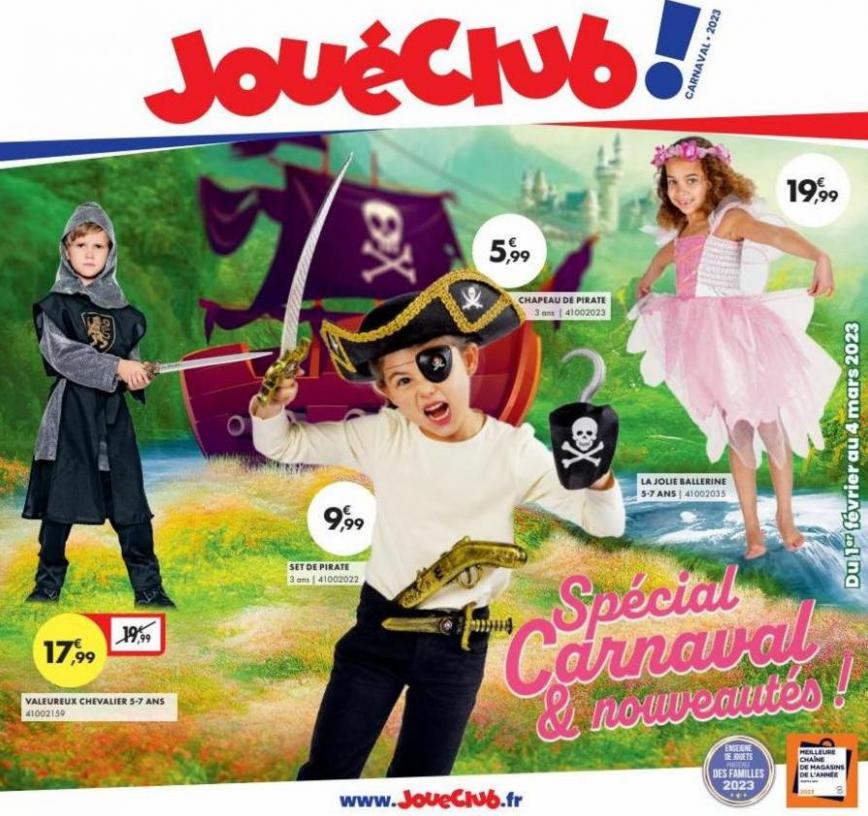 Catalogue JoueClub! Sepcial Carnal & nouveautes 2023. JouéClub (2023-03-04-2023-03-04)