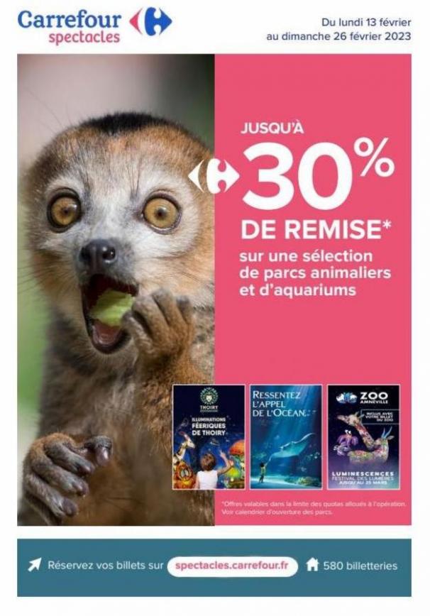 JUSQU’À 30% DE REMISE. Carrefour (2023-02-26-2023-02-26)