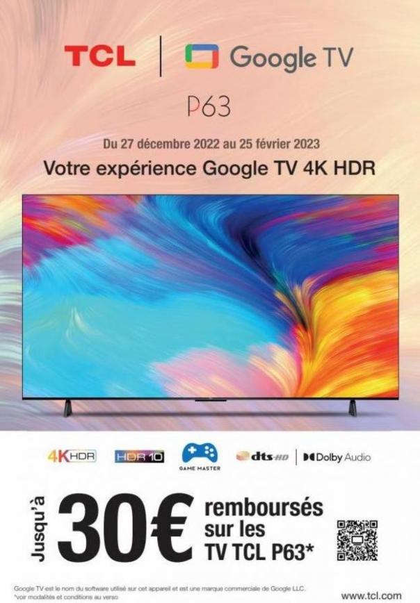 Votre expérience Google TV 4K HDR. Boulanger (2023-02-25-2023-02-25)