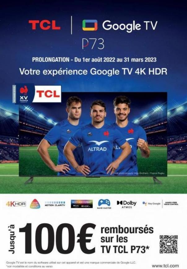 Votre expérience Google TV 4K HDR. Boulanger (2023-03-31-2023-03-31)