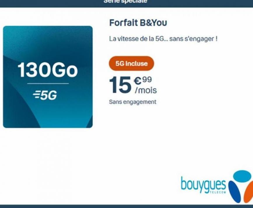 Offres Speciales. Bouygues Telecom (2023-04-10-2023-04-10)