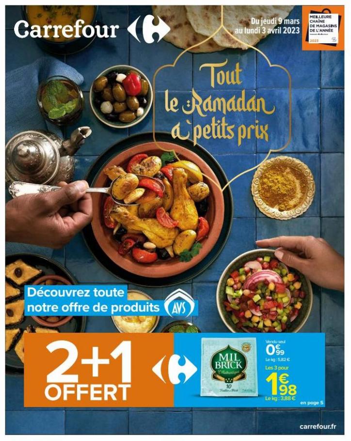 Tout le Ramadan a`petits prix. Carrefour (2023-04-03-2023-04-03)