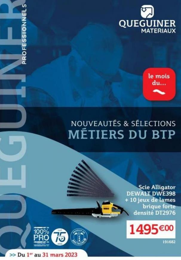 Mois du Metier Du BTP 2023. Quéguiner (2023-03-31-2023-03-31)