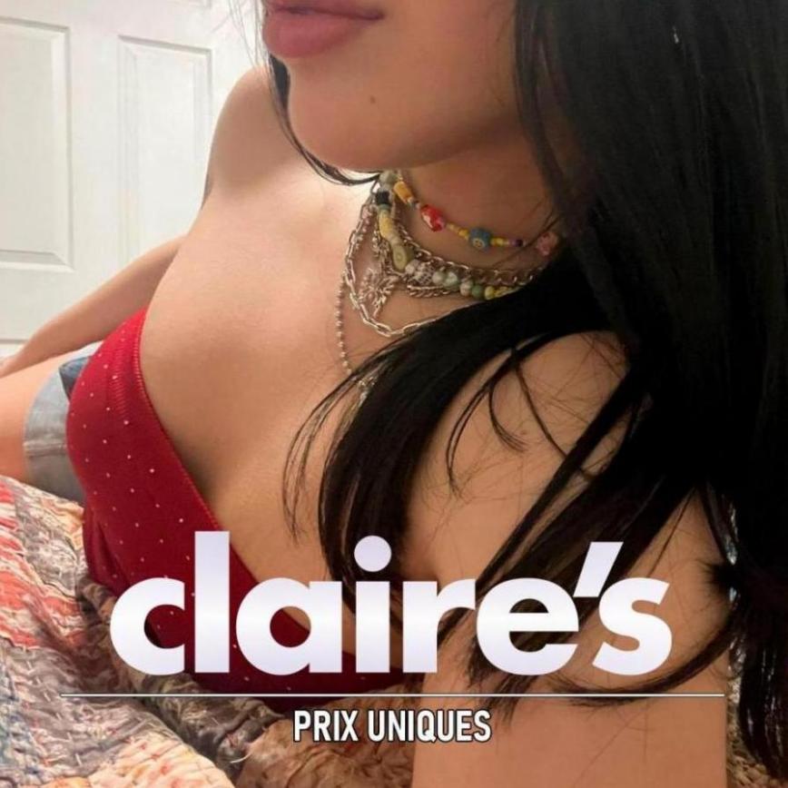 Prix uniques. Claire's (2023-03-20-2023-03-20)