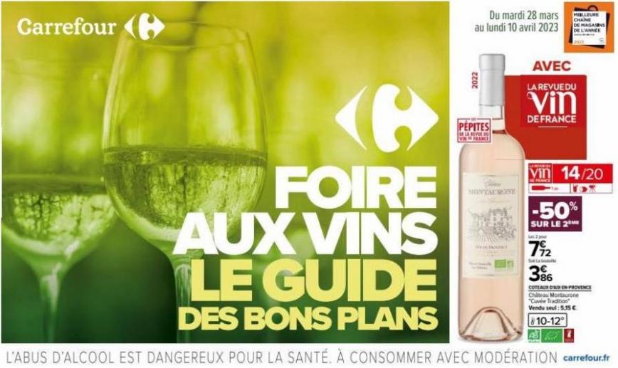 Foire aux vins. Carrefour (2023-04-10-2023-04-10)