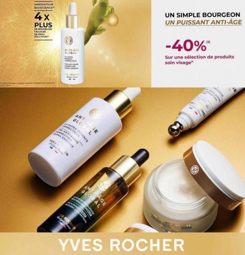 -40% sur une sélection de produits soin visage*. Yves Rocher (2023-03-17-2023-03-17)