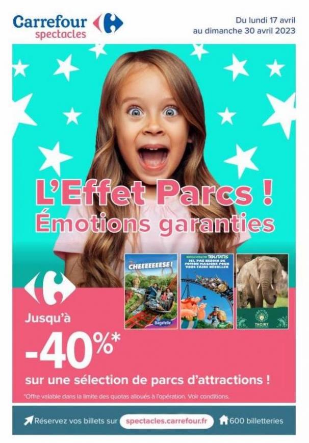 Émotions garanties. Carrefour (2023-04-30-2023-04-30)