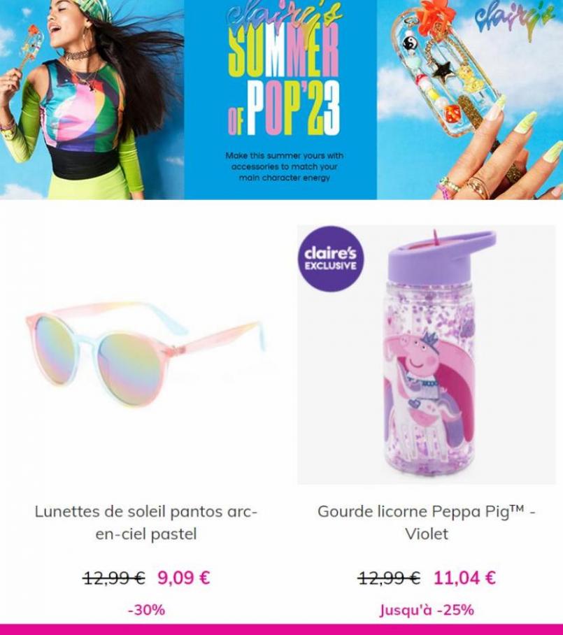Offres Speciales. Claire's (2023-05-04-2023-05-04)