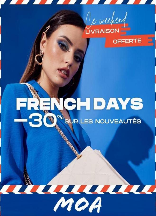 French Days -30%*. MOA (2023-05-10-2023-05-10)