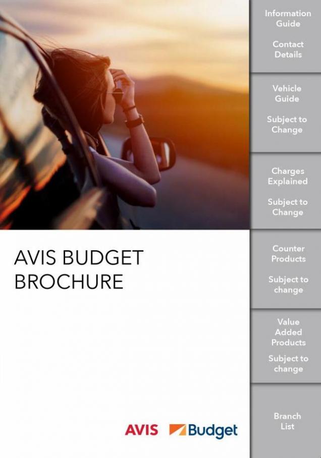 AVIS BUDGET BROCHURE. Avis (2023-12-31-2023-12-31)