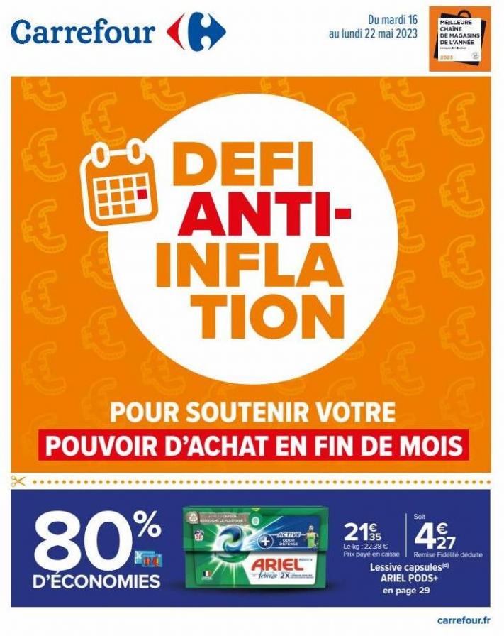 Défi anti-inflation. Carrefour (2023-05-22-2023-05-22)