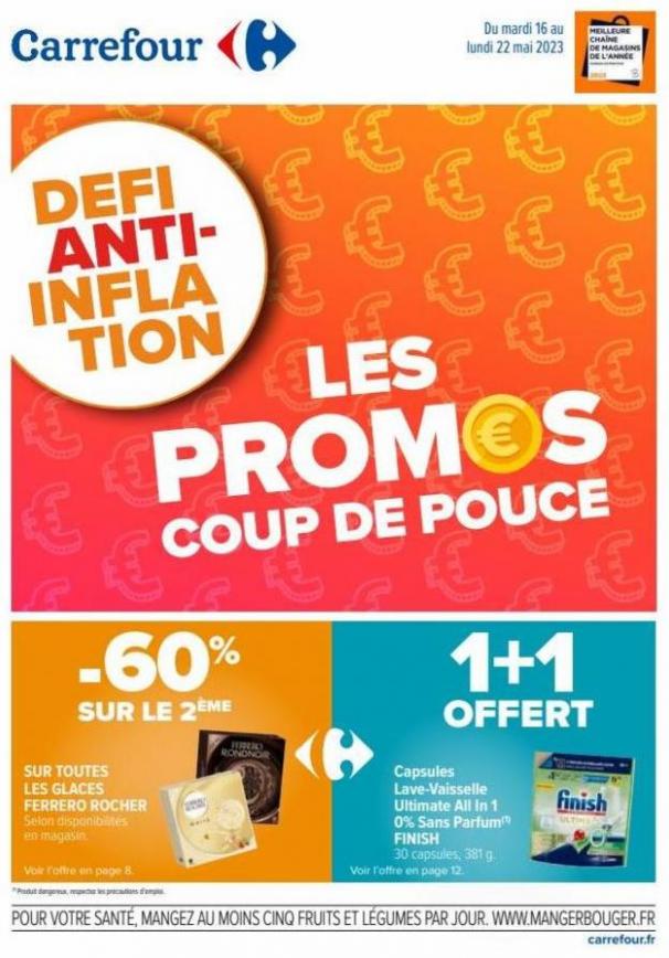 Les Promos Coup de pouce. Carrefour (2023-05-22-2023-05-22)