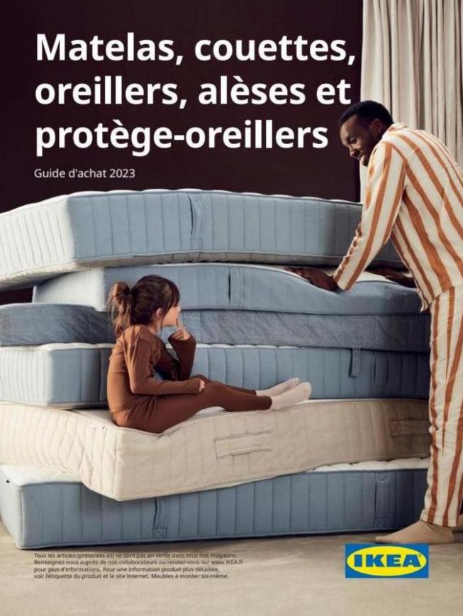 Matelas, couettes, oreillers, alèses et protège-oreillers 2023. IKEA (2023-12-31-2023-12-31)