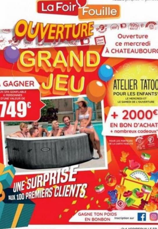 Ouverture Grand Jeu. La Foir'Fouille (2023-06-17-2023-06-17)