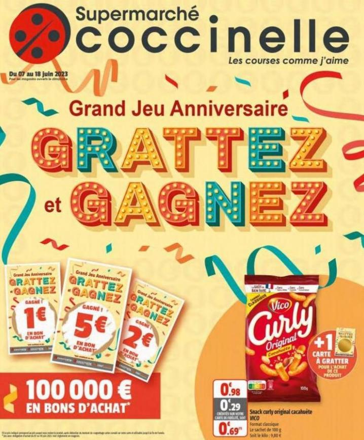 Catalogue Coccinelle. Coccinelle Supermarché (2023-06-18-2023-06-18)