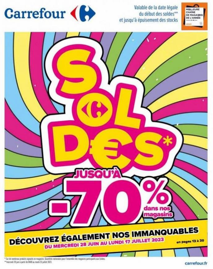 SOLDES. Carrefour (2023-07-10-2023-07-10)