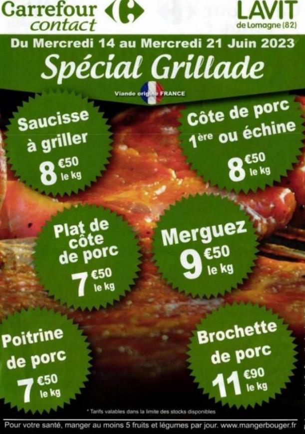 Special grillade. Carrefour Contact (2023-06-21-2023-06-21)