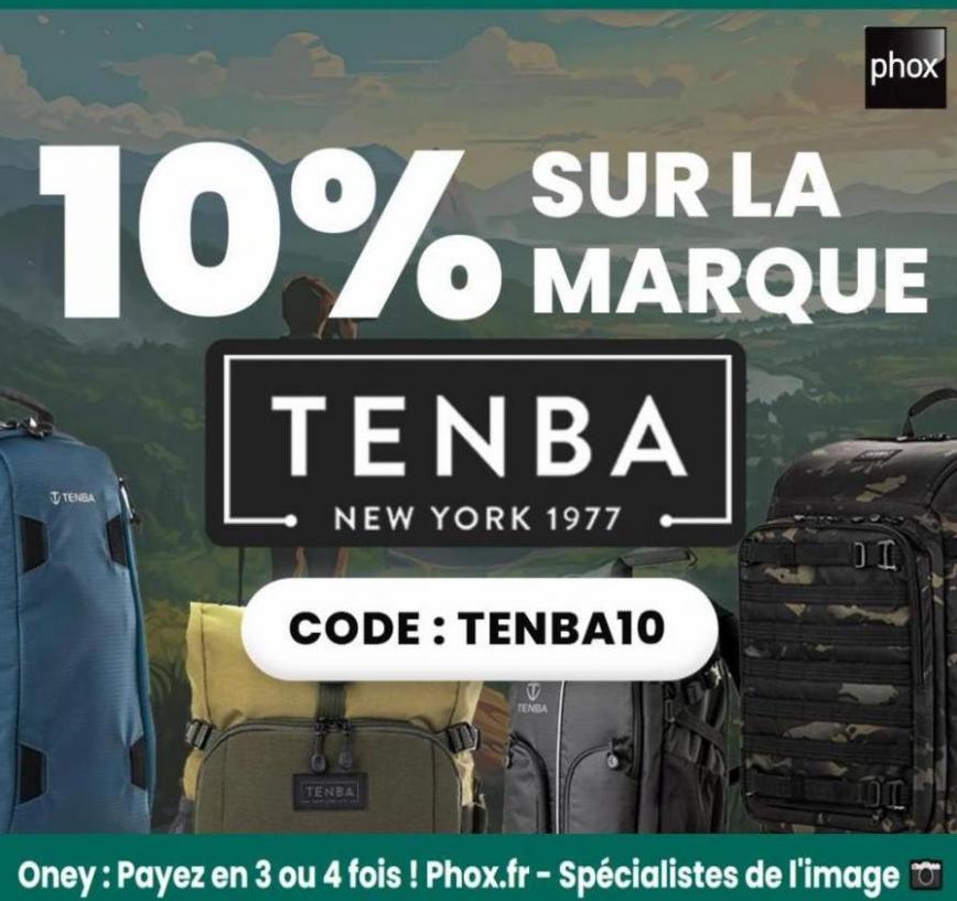 10% sur la marque Tenba. Phox (2023-06-17-2023-06-17)