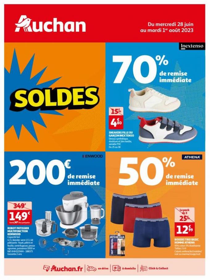 Spécial Soldes. Auchan (2023-08-01-2023-08-01)