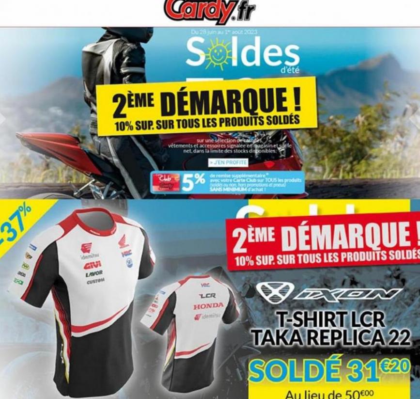 2eme demarque soldes. Cardy (2023-08-01-2023-08-01)