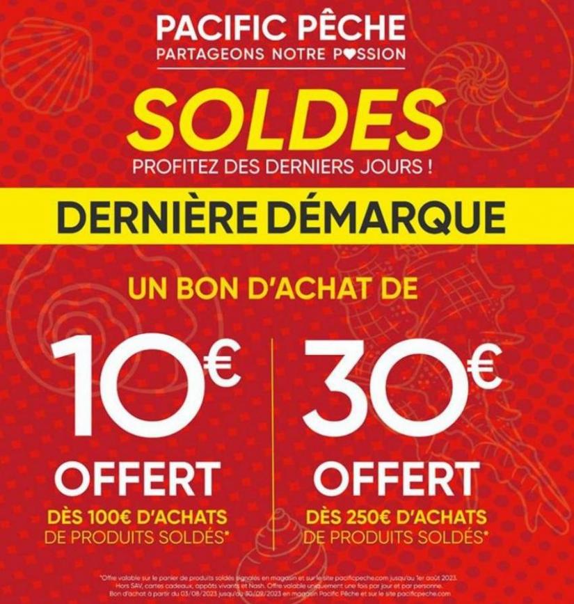 Offres Speciales Pacific Pêche. Pacific Pêche (2023-08-09-2023-08-09)