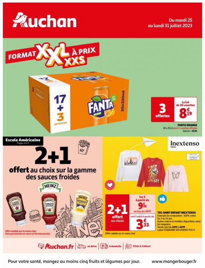 Format XXL à prix XXS. Auchan (2023-07-30-2023-07-30)