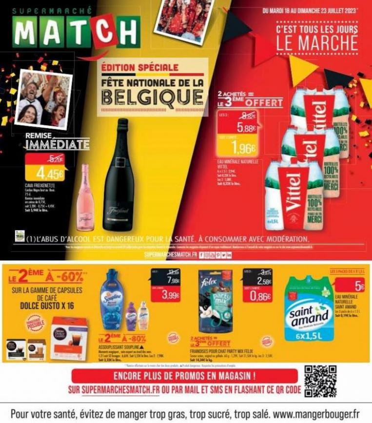 Fête Nationale de la Belgique. Match (2023-07-23-2023-07-23)