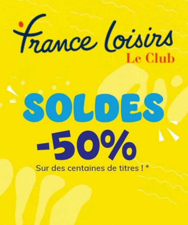 Soldes -50%. France Loisirs (2023-08-01-2023-08-01)