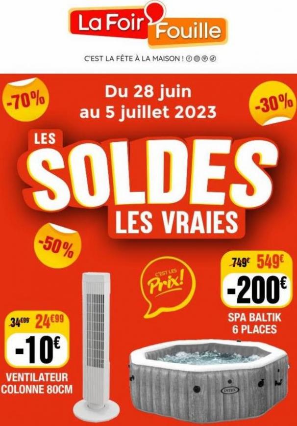 Dépliant Digital Soldes 2023. La Foir'Fouille (2023-07-05-2023-07-05)