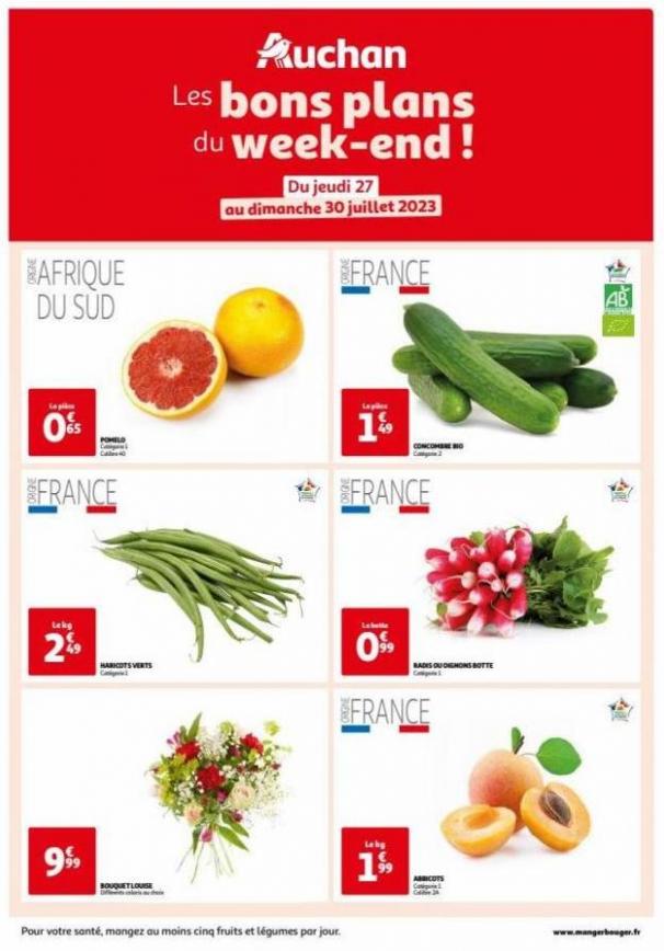 Les bons plans du week-end !. Auchan (2023-07-30-2023-07-30)