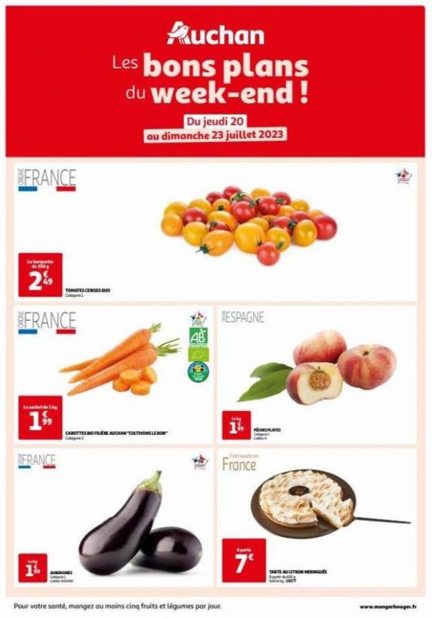 Les bons plans du week-end !. Auchan (2023-07-23-2023-07-23)