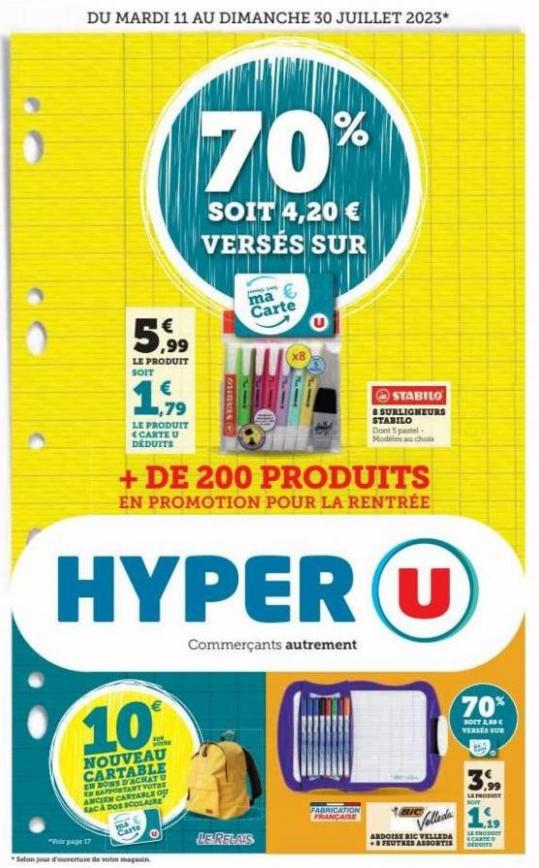 Catalogue Hyper U. Hyper U (2023-07-30-2023-07-30)