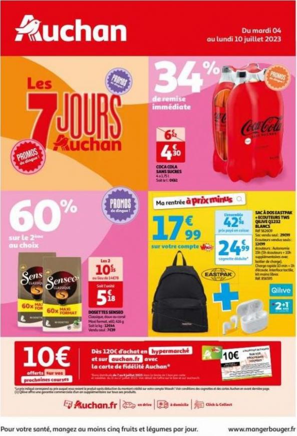 Les 7 jours Auchan. Auchan (2023-07-09-2023-07-09)